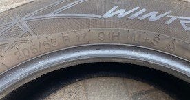 winterbanden Renault Captur, Ophalen, Gebruikt, 17 inch, Band(en)