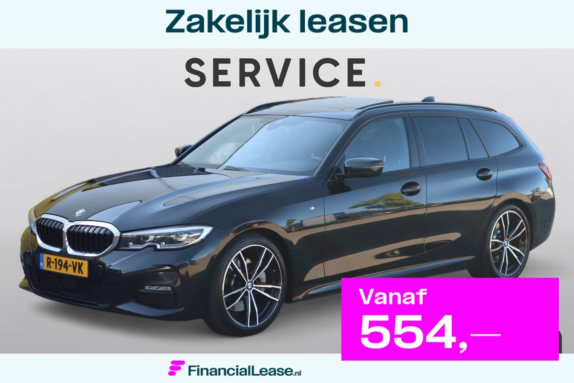 BMW 3-serie Touring 330i Business Edition Plus M Pano VC LED, Automaat, 1998 cc, Gebruikt, Euro 6