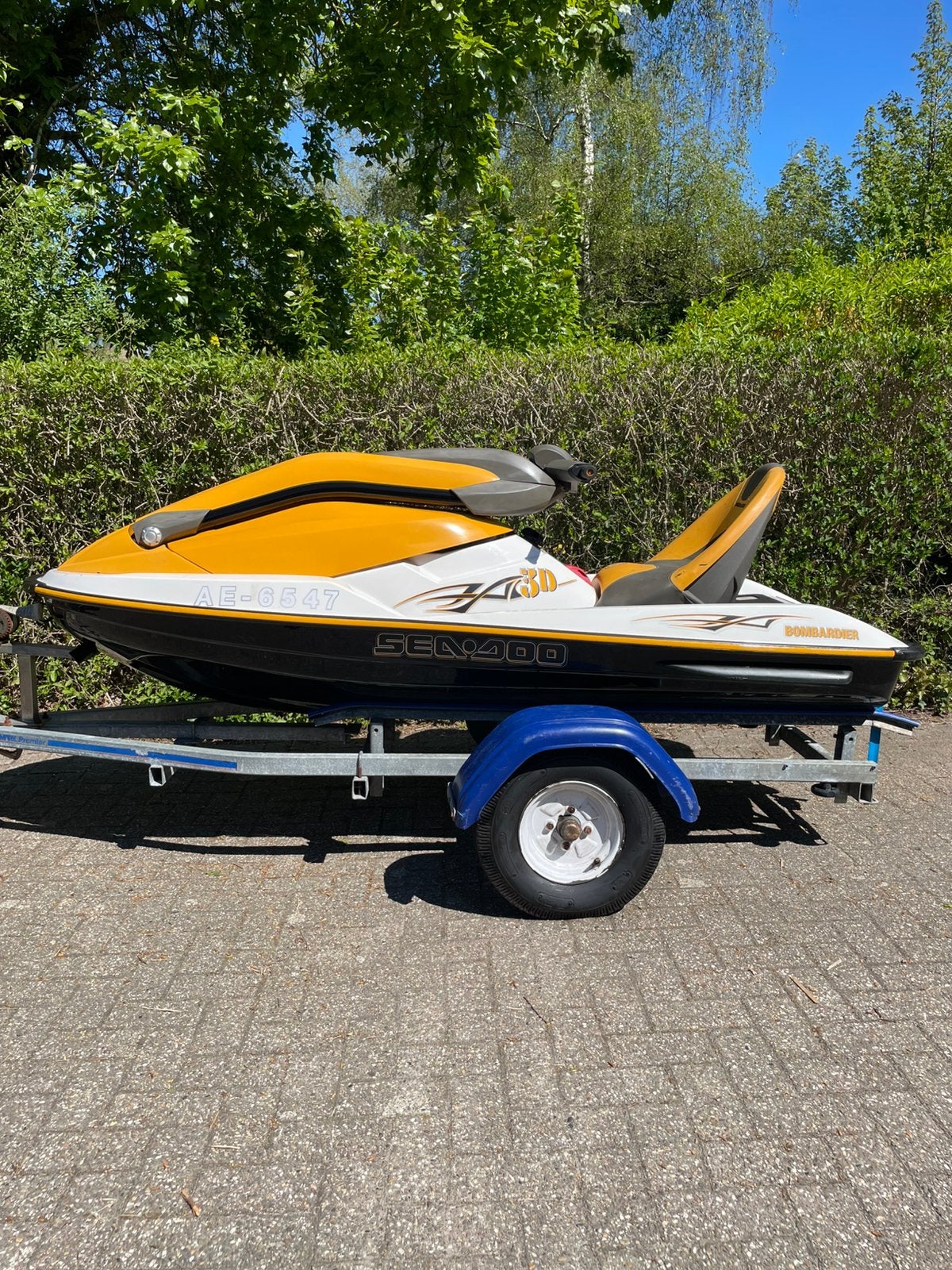 SEADOO 3D WATERSCOOTER BJ2004 INCL TRAILER, Ophalen of Verzenden, Gebruikt, Benzine, 70 tot 120 pk