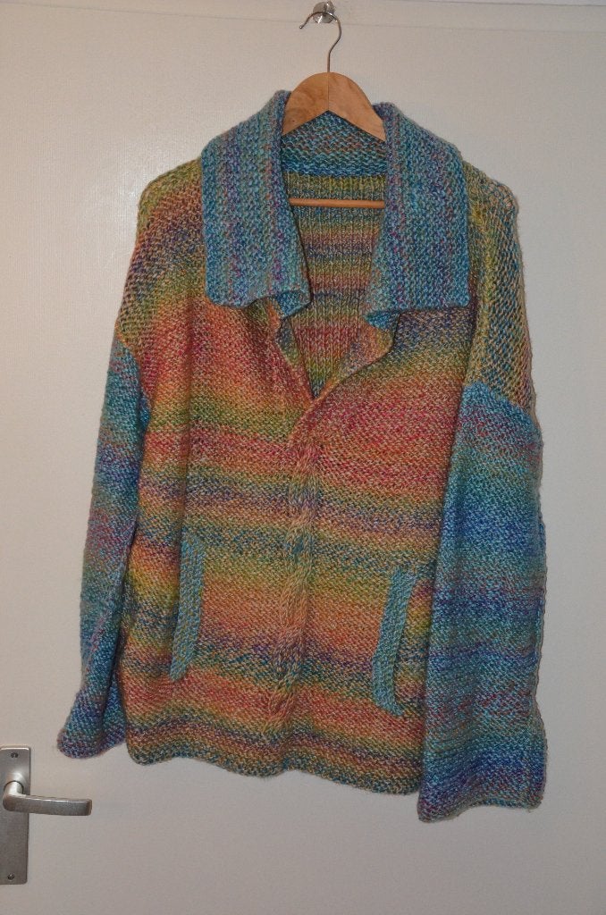 prachtige nieuwe handgebreide trui maat xxl/xxxl, Meerkleurig, Maat 46/48 (XL) of groter, Nieuw, Ophalen of Verzenden