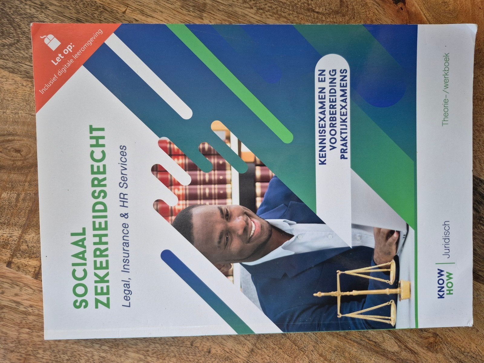 Sociaal Zekerheidsrecht - Theorie- en werkboek, Zo goed als nieuw, Gamma, Odile Oort, HBO