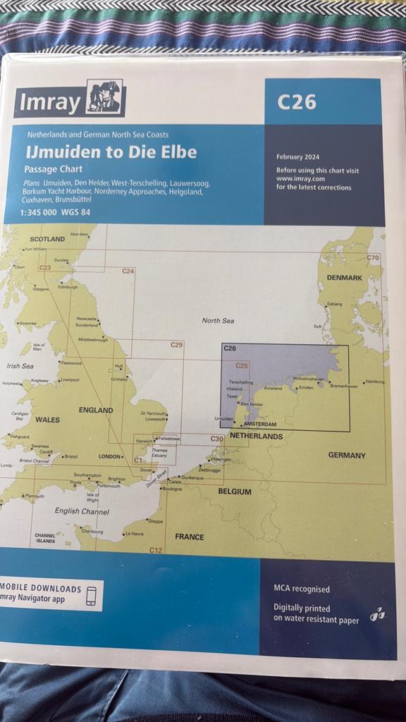 Navigatie kaarten, Watersport en Boten, Ophalen of Verzenden, Nieuw, Overige typen