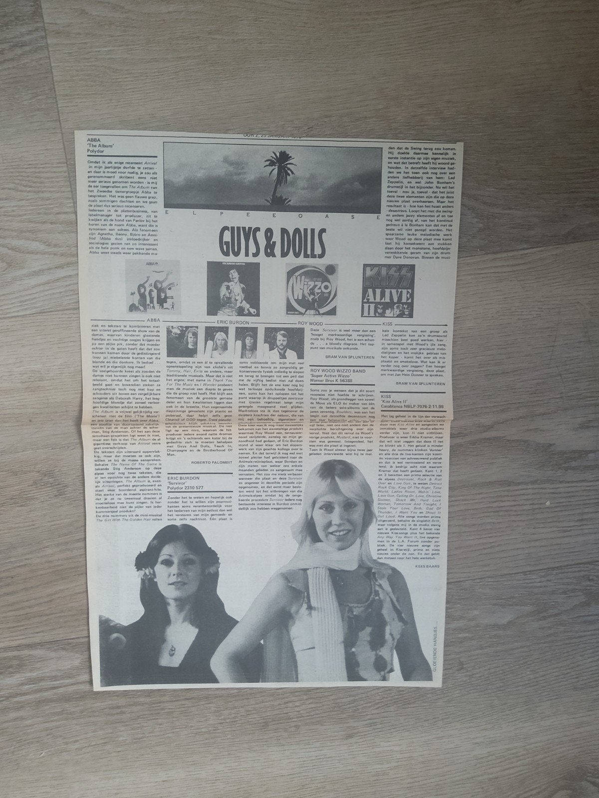 ABBA:  The Album, Ophalen of Verzenden, Zo goed als nieuw, Boek, Tijdschrift of Artikel