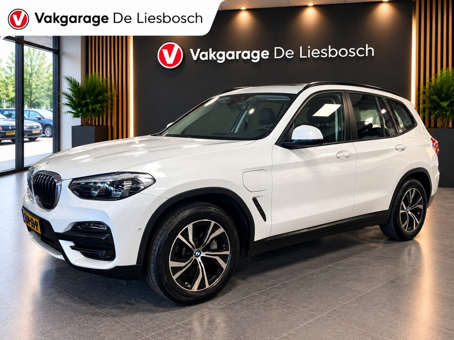 BMW X3 xDrive30e Executive / stoelverwarming / cruisecontrol, Auto's, Stof, Gebruikt, 4 cilinders, Wit