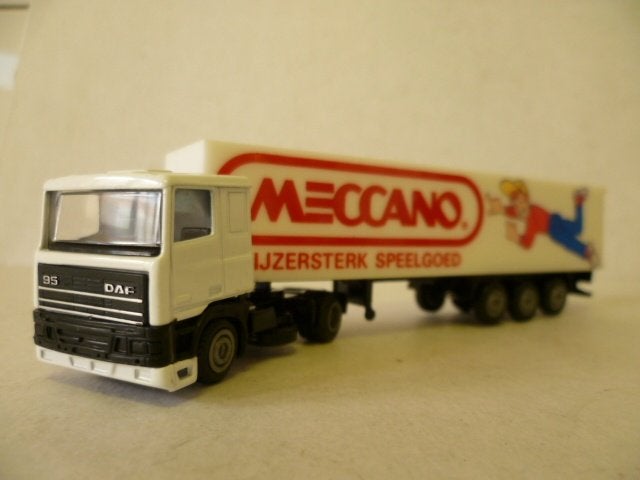 PP Models Daf 95 opschrift Meccano Speelgoed 1:87 modelauto., Ophalen of Verzenden, Nieuw, Bus of Vrachtwagen, Overige merken
