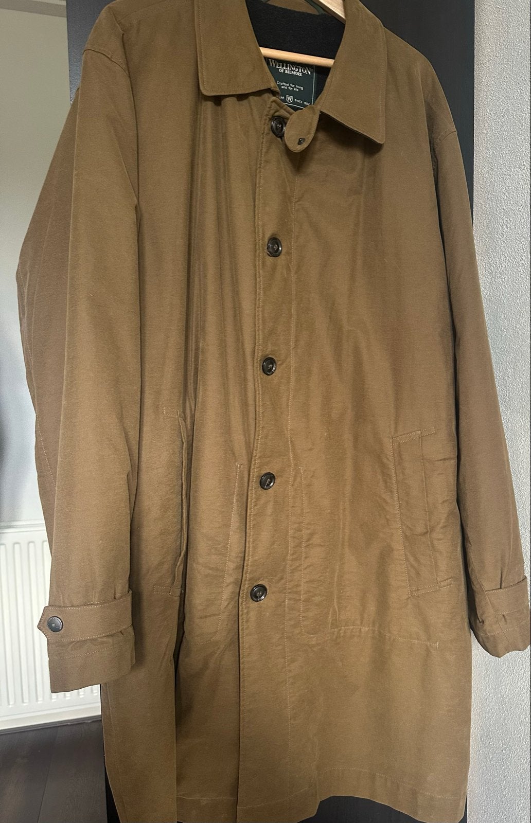 Wellington of Bilmore herenjas, Ophalen of Verzenden, Zo goed als nieuw, Maat 56/58 (XL), Bruin
