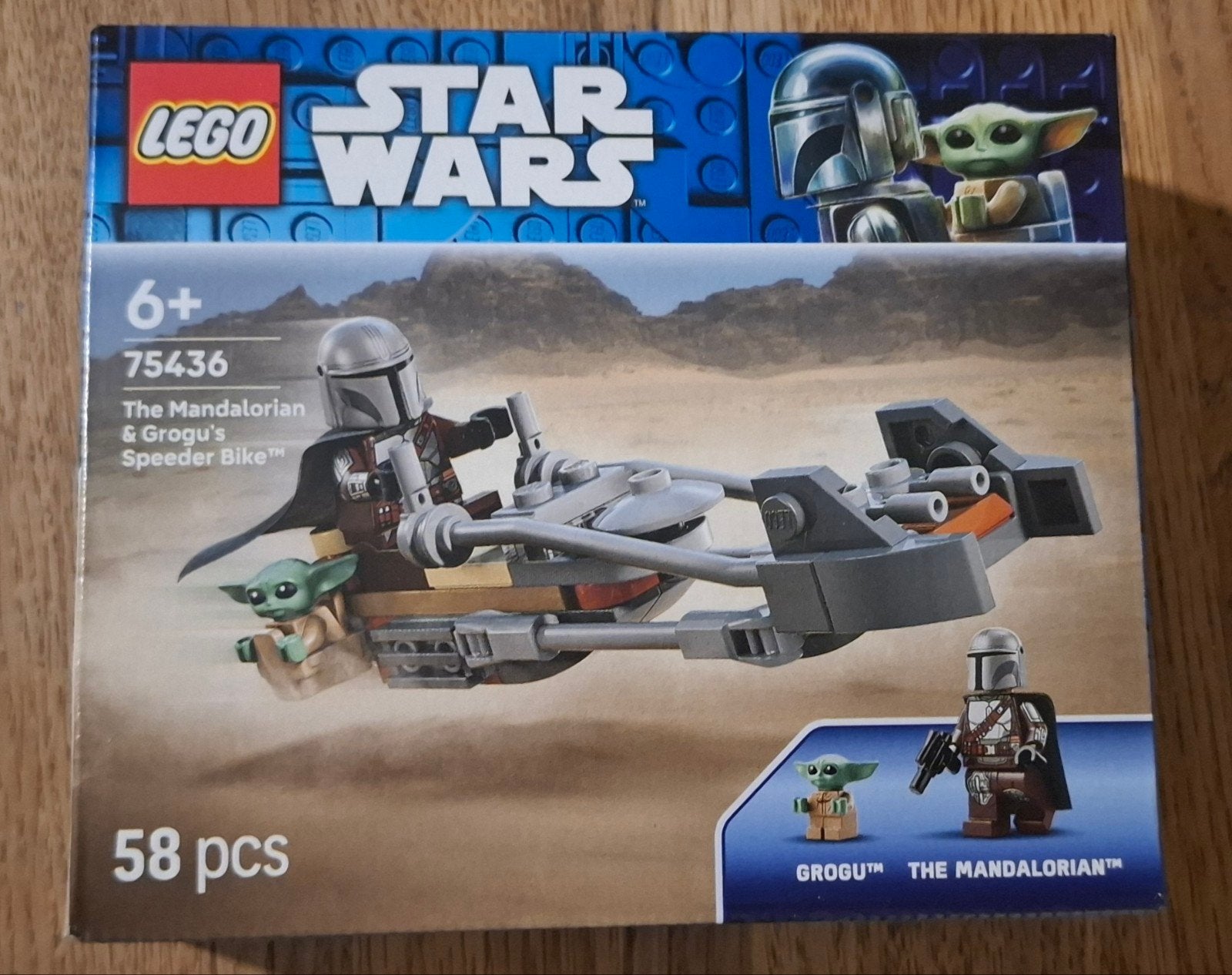 Lego Star Wars 75346 The Mandalorian & Grogu Speeder Bike, Star Wars, Lego, Nieuw, Ophalen of Verzenden