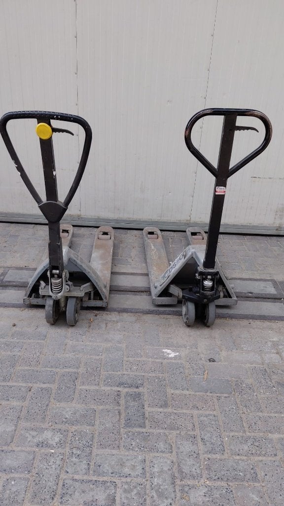 Gebruikte pallet wagens, Zakelijke goederen, Kantoor en Winkelinrichting | Magazijn, Stelling en Opslag, Ophalen