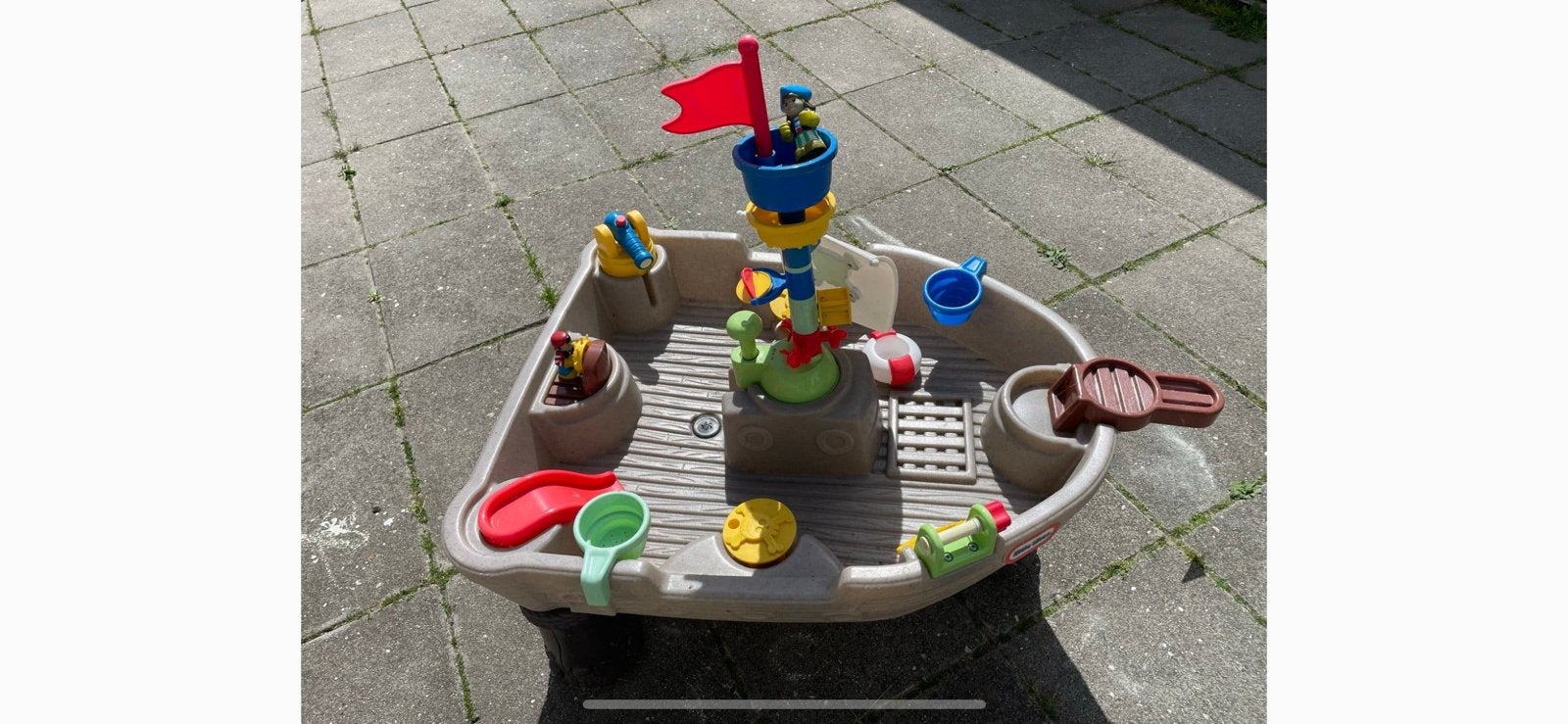 Little Tikes Piratenschip Zand- en Waterschip, Kinderen en Baby's, Ophalen, Gebruikt, Duplo
