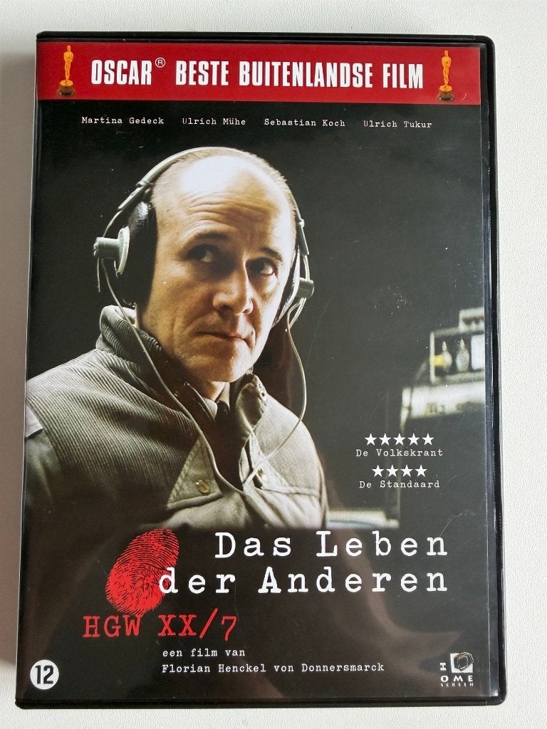 Das Leben der Anderen (2006) DVD | Actie 5=4, Vanaf 16 jaar, Ophalen of Verzenden, Zo goed als nieuw