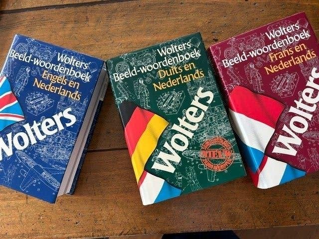 Beeld-woordenboek Engels, Duits, Frans, Koenen of Wolters, Nieuw, Ophalen of Verzenden, Overige talen