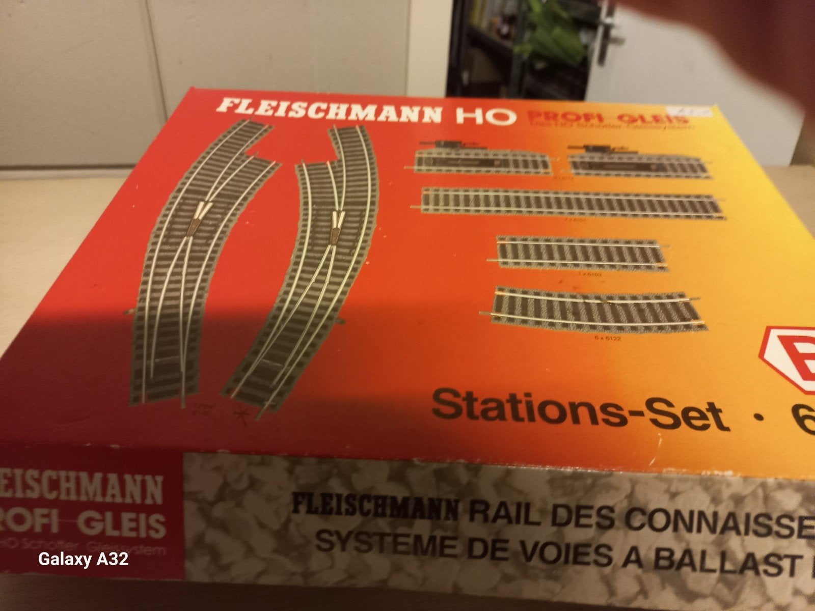 Profi stations set 6190, Gelijkstroom, Fleischmann, Rails, Ophalen of Verzenden