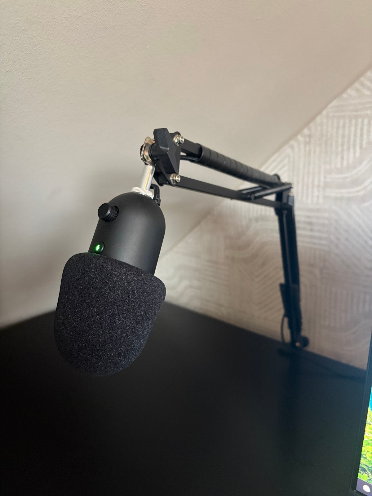 Razer Seiren Mini Microfoon + Microfoonarm, Ophalen of Verzenden, Zo goed als nieuw, Overige typen