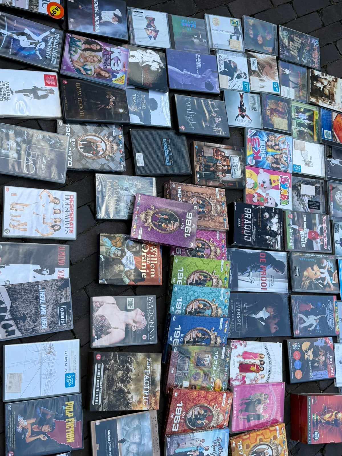 Grote collectie cd’s en dvd's - Diverse genres, Ophalen, Gebruikt, Vanaf 16 jaar, Nederlands