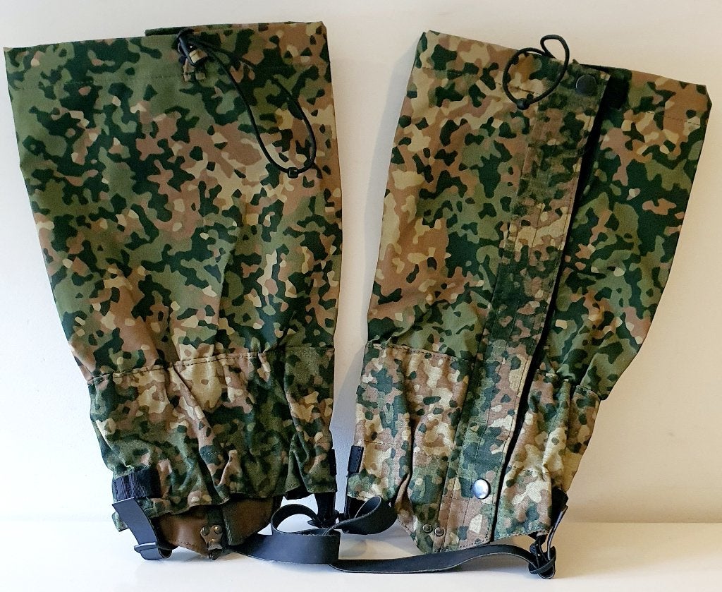 RAR! Nieuw! NFP NED Defensie Gamaschen Beenkappen Gaiters, Verzenden, Landmacht, Nederland, Kleding of Schoenen