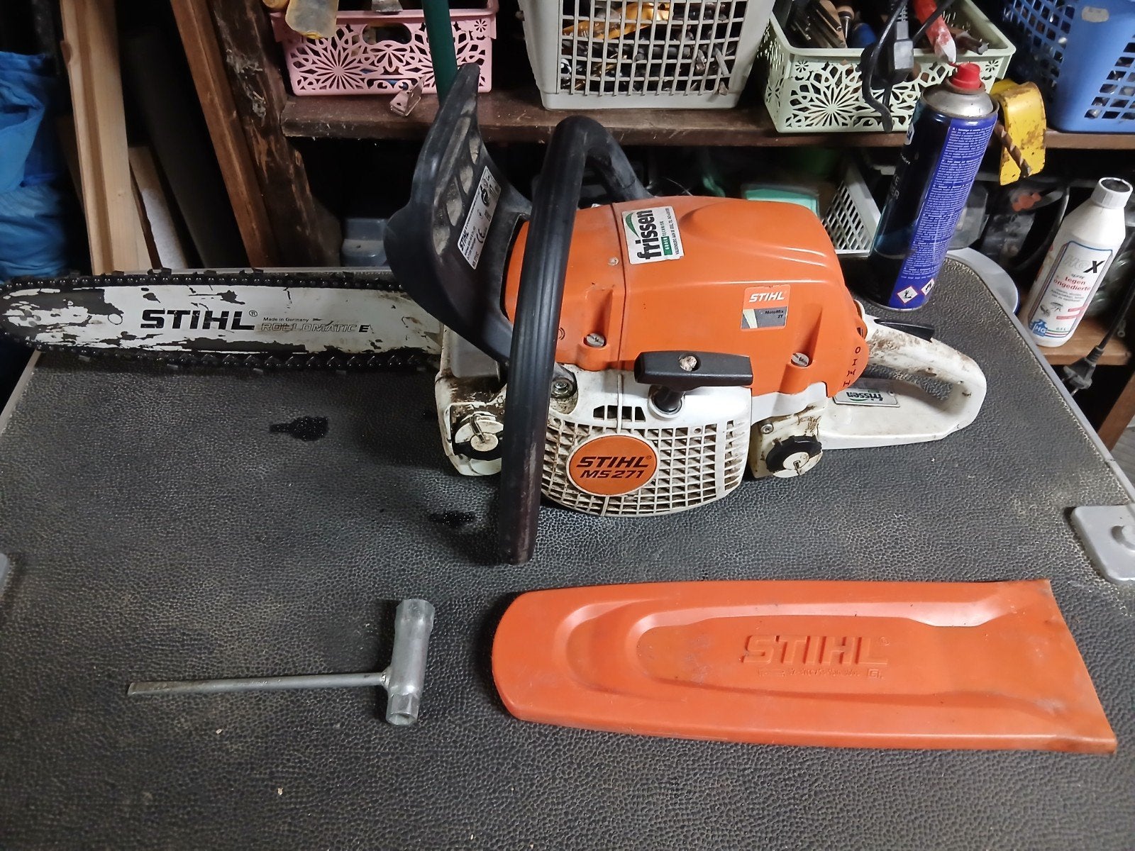Stihl MS 271 Kettingzaag - Krachtig en Betrouwbaar, Ophalen of Verzenden, Gebruikt, 40 t/m 49 mm, Stihl