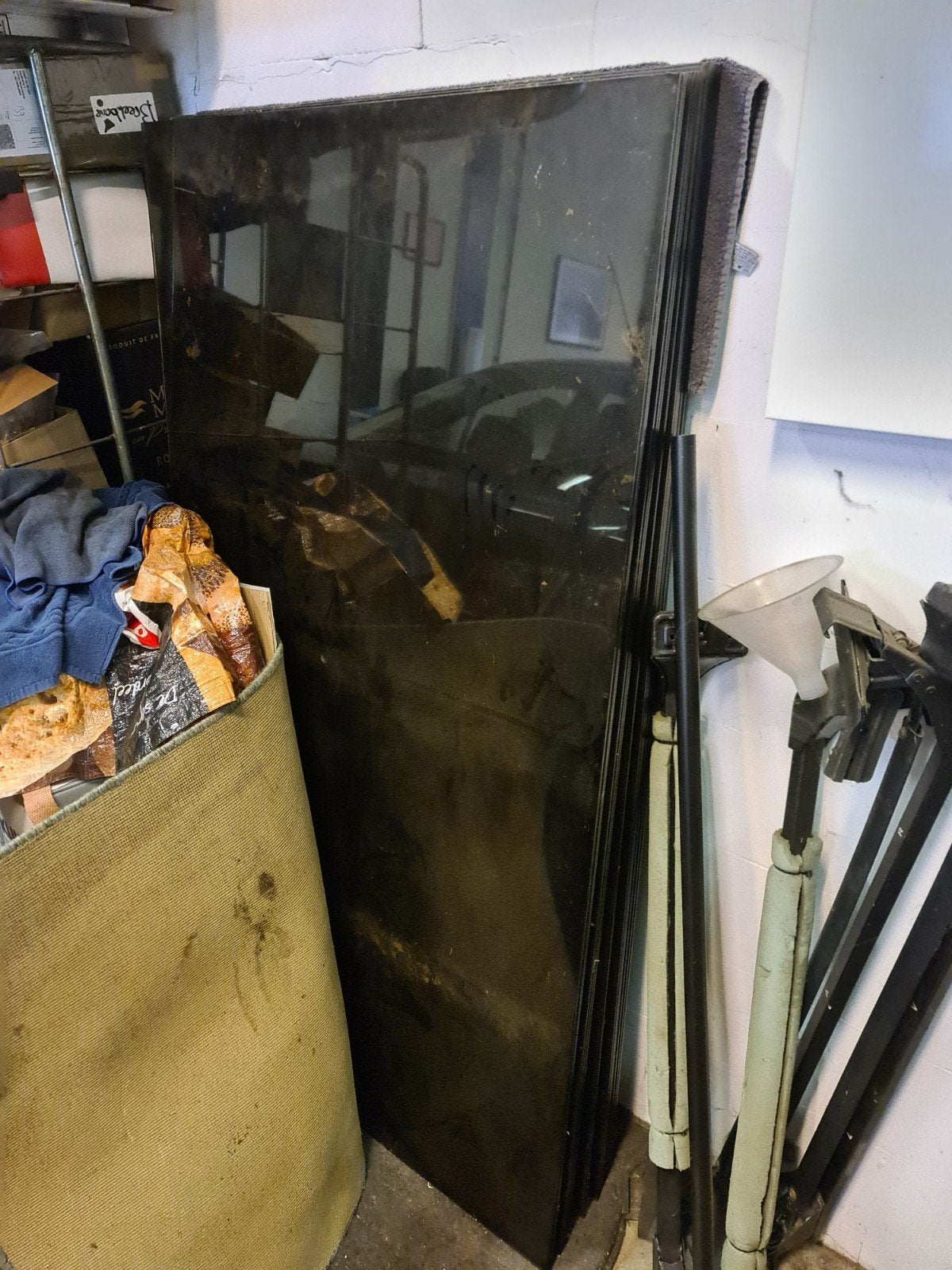 17 glasplaten 160 x 84.5 cm, 5 mm dik gratis voor maandagmid, Doe-het-zelf en Verbouw, Ophalen, Gebruikt, 80 tot 120 cm, 160 cm of meer