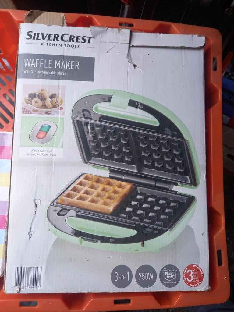 Waffle maker, Ophalen
