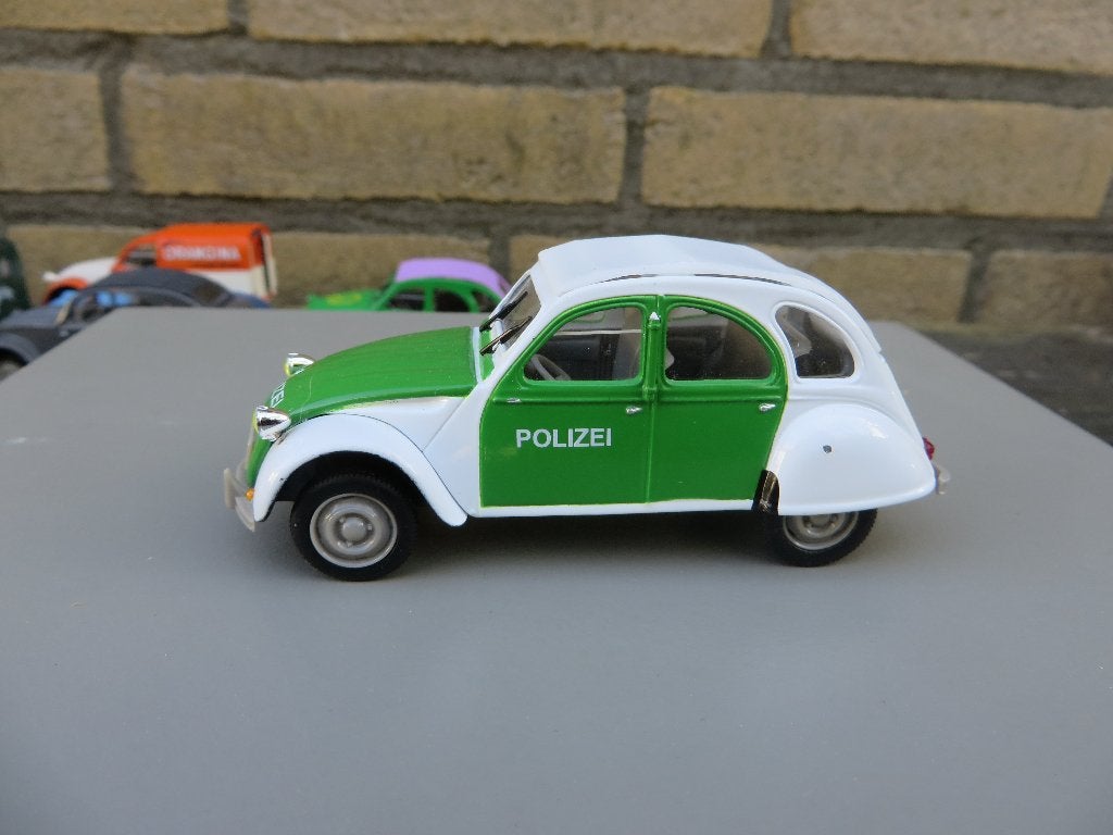 Norev Citroën 2CV Polizei, Ophalen of Verzenden, Gebruikt, Auto, Norev