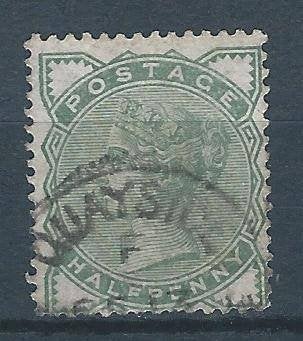 C257 – Engeland/Verenigd Koninkrijk - MiNr 55 (gestempeld), Postzegels en Munten, Ophalen of Verzenden, Gestempeld