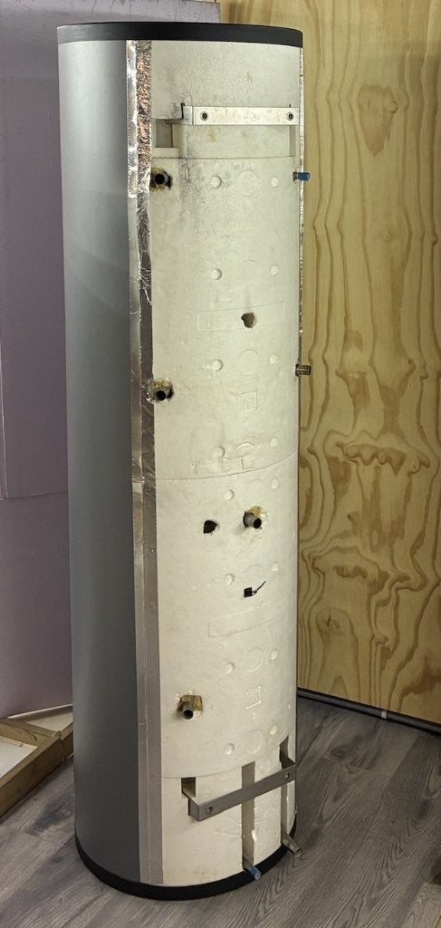 200 liter ATAG boiler met 3 wisselaars inclusief isolatie, Ophalen, Gebruikt
