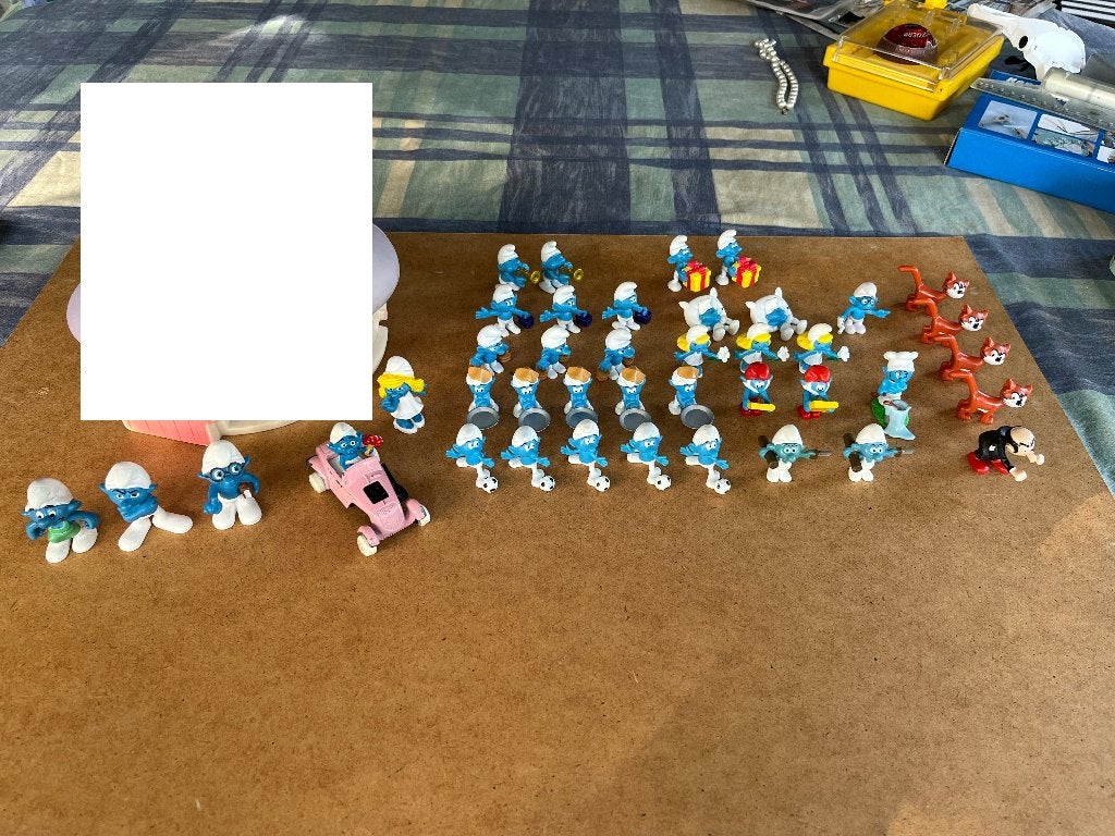 Smurfen, Verzamelen, Ophalen of Verzenden, Gebruikt, Verschillende Smurfen, Poppetje, Figuurtje of Knuffel