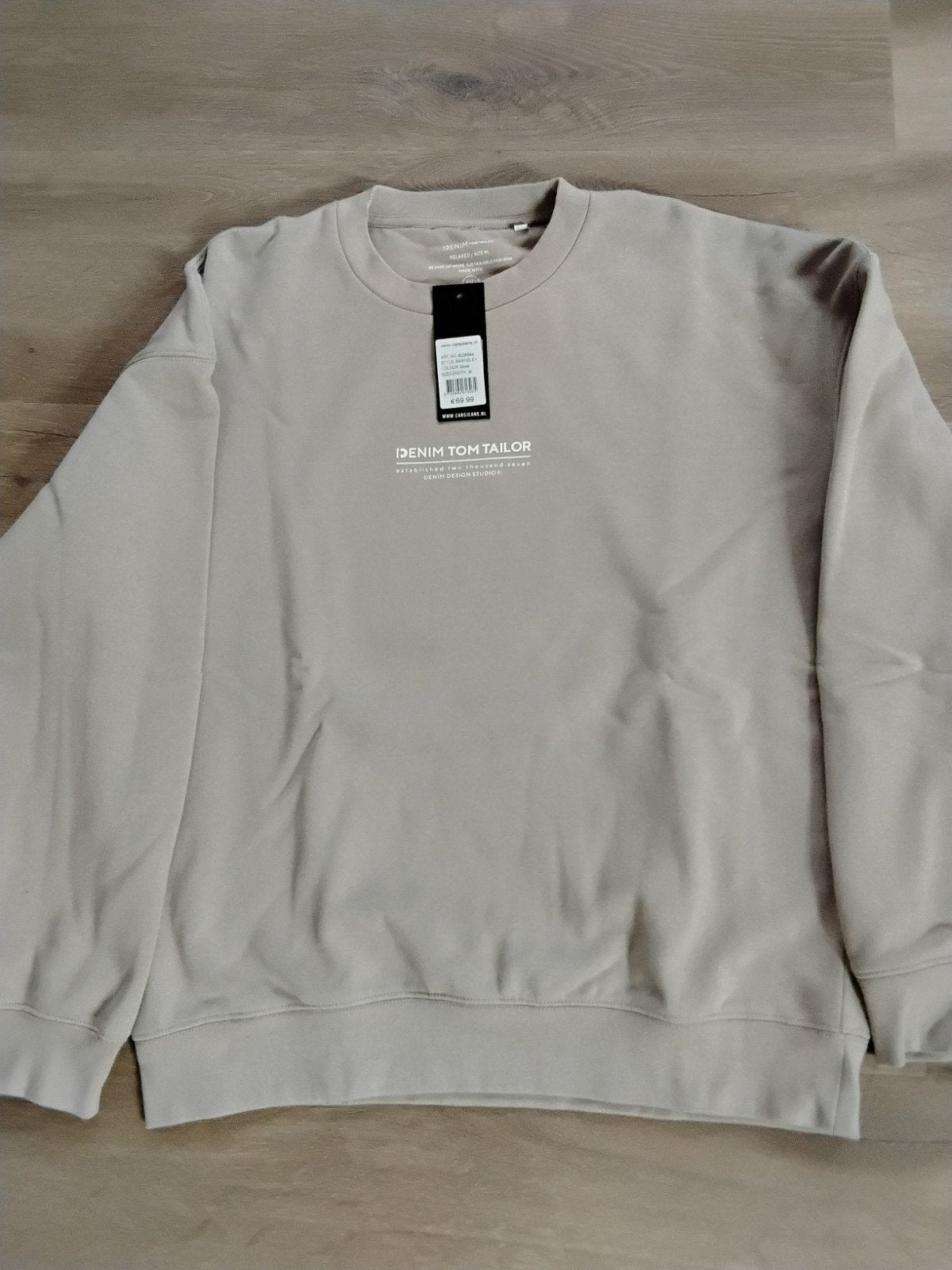 Heren Truien, Maat 48/50 (M), Beige, Ophalen of Verzenden, Nieuw
