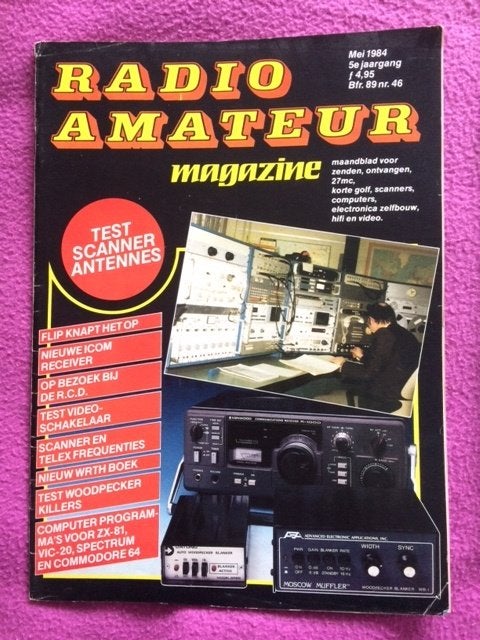 Radio Amateur Magazine - Mei 1984, Ophalen of Verzenden, 1980 tot heden, Nederland, Tijdschrift