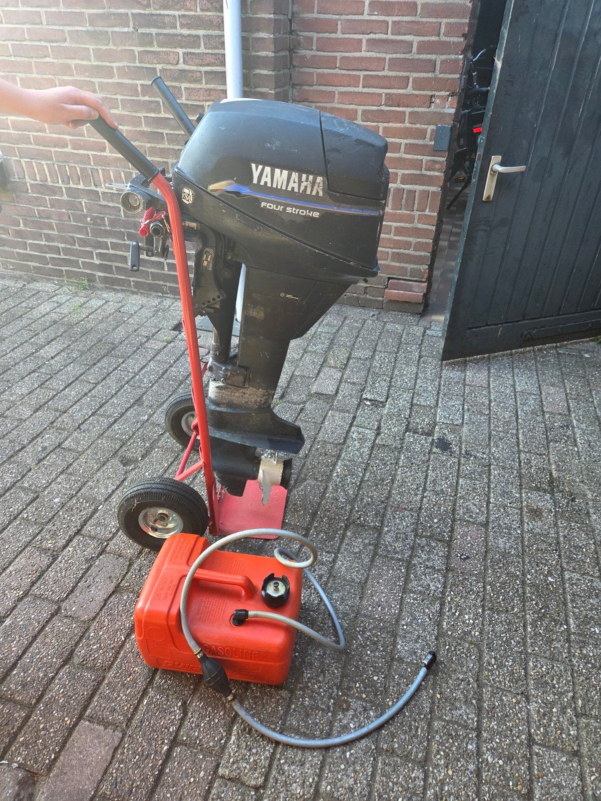 Yamaha 8 PK langstaart buitenboordmotor – loopt goed, Ophalen, Gebruikt, Benzine, 5 tot 10 pk