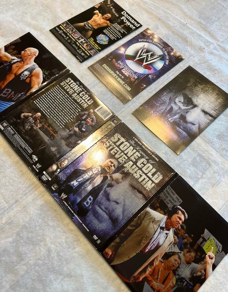 WWE Legacy Stone Cold Steve Austins 3 Dvd-Collectors Edition, Vanaf 16 jaar, Ophalen of Verzenden, Zo goed als nieuw