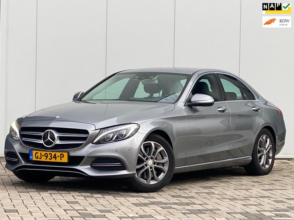 Mercedes-Benz C-klasse 350 e Lease Edition LUCHTVERING EN AC, Automaat, Achterwielaandrijving, Gebruikt, Bedrijf