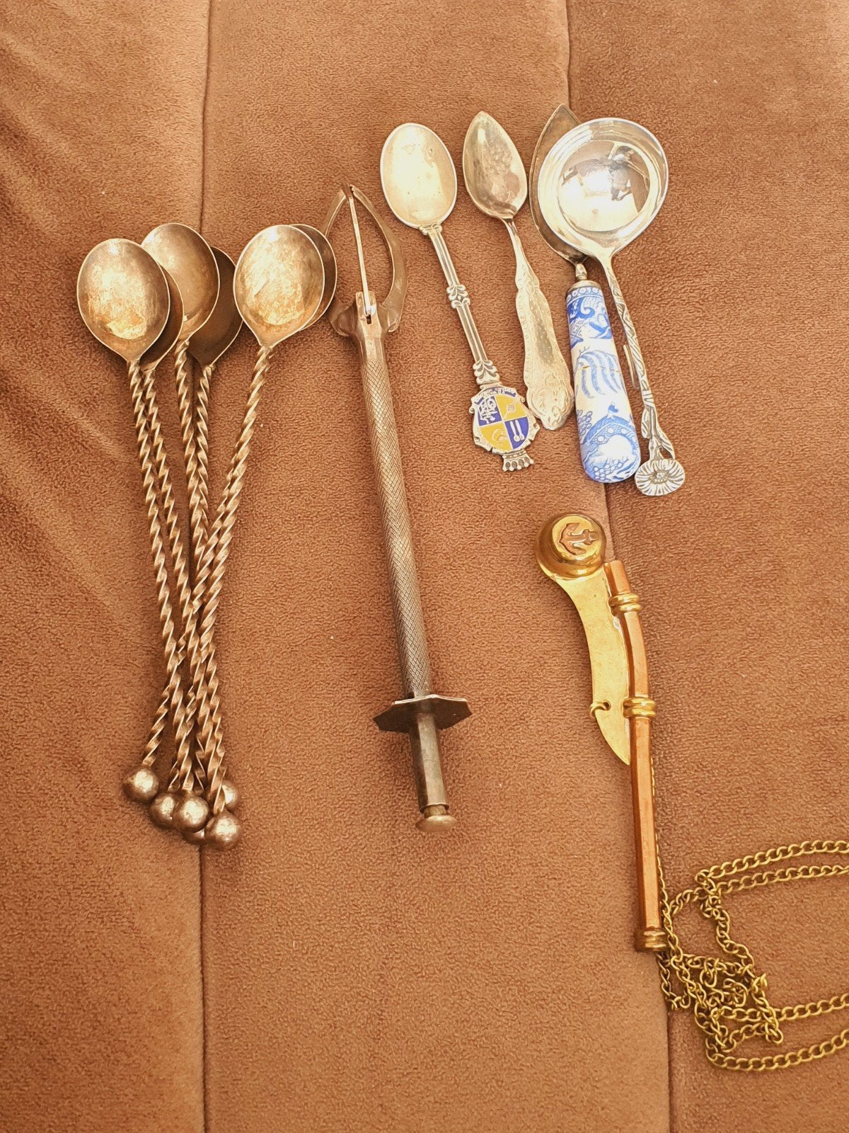 Vintage lepels en fluitje, Ophalen of Verzenden