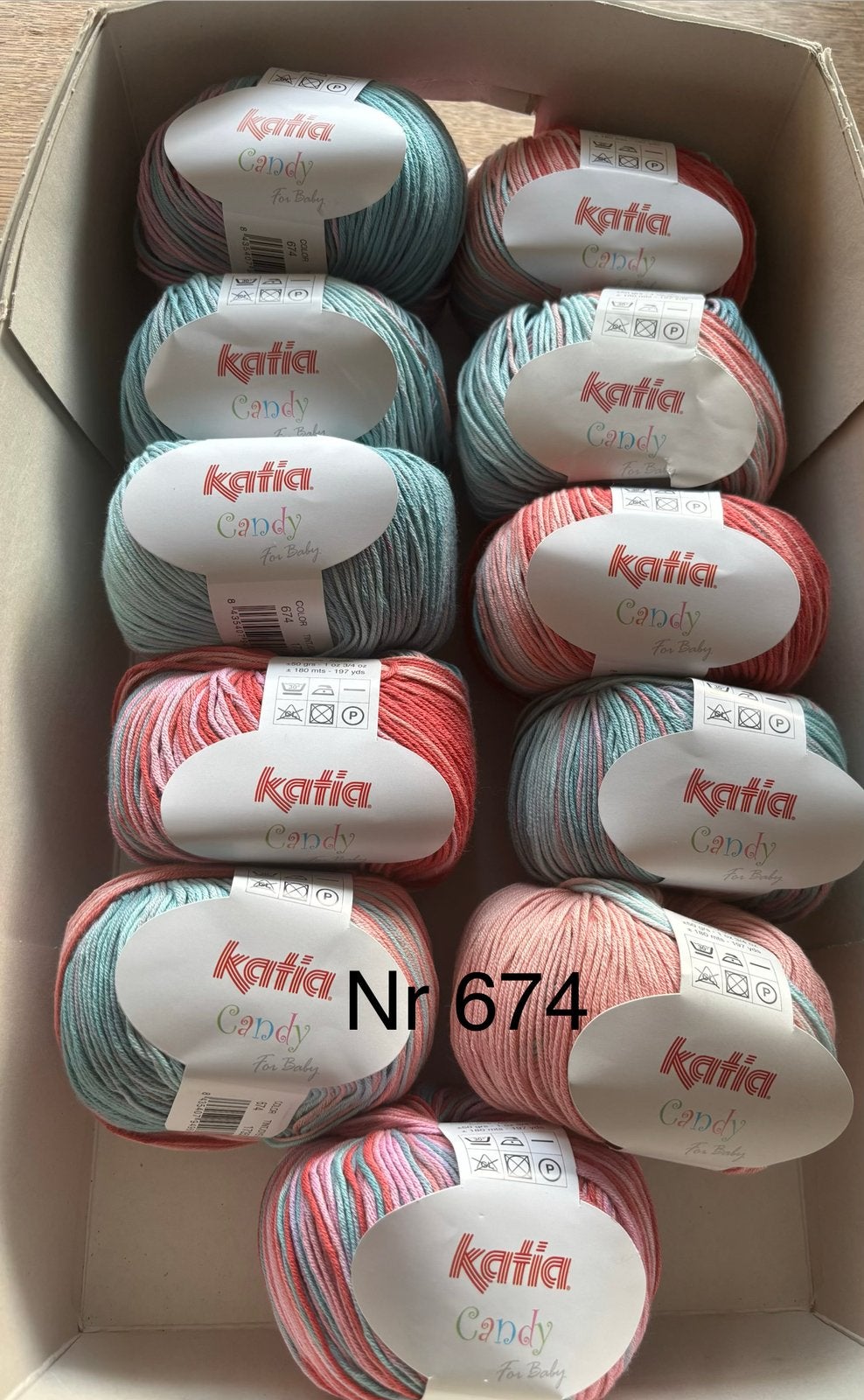 Katia Candy in 3 kleurnrs, Breien of Haken, Breekamp 5, Nieuw, Ophalen of Verzenden