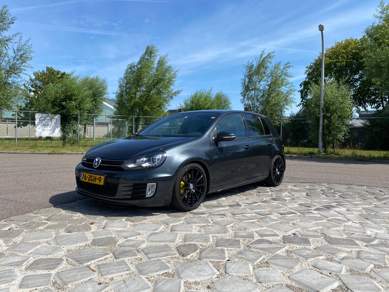Volkswagen Golf 2.0 TDI 125KW 5D 2011 Donkergrijs metallic, Auto's, Volkswagen, Voorwielaandrijving, Euro 5, Stof, Zwart