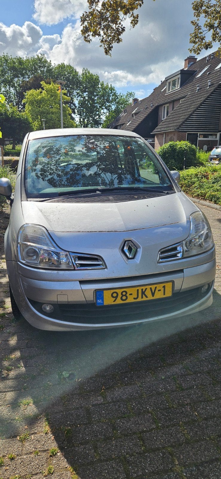 Renault Grand Modus 1.2 TCE 2009 Grijs, Auto's, Renault, Particulier, Grand Modus, Benzine, B, MPV, Handgeschakeld, Origineel Nederlands