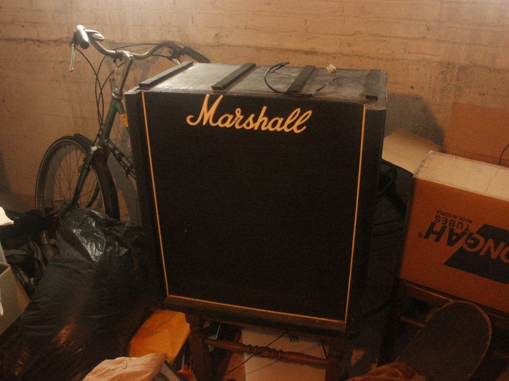 Vintage Marshall Cab Sidewinder, Muziek en Instrumenten, Versterkers | Bas en Gitaar, Ophalen, Gebruikt, Basgitaar, 100 watt of meer