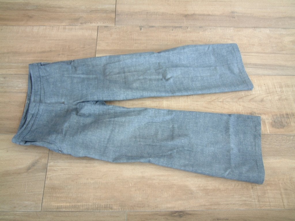 Nette dames broek blauw wijde pijp, Ophalen of Verzenden, Gedragen, Blauw, Lang