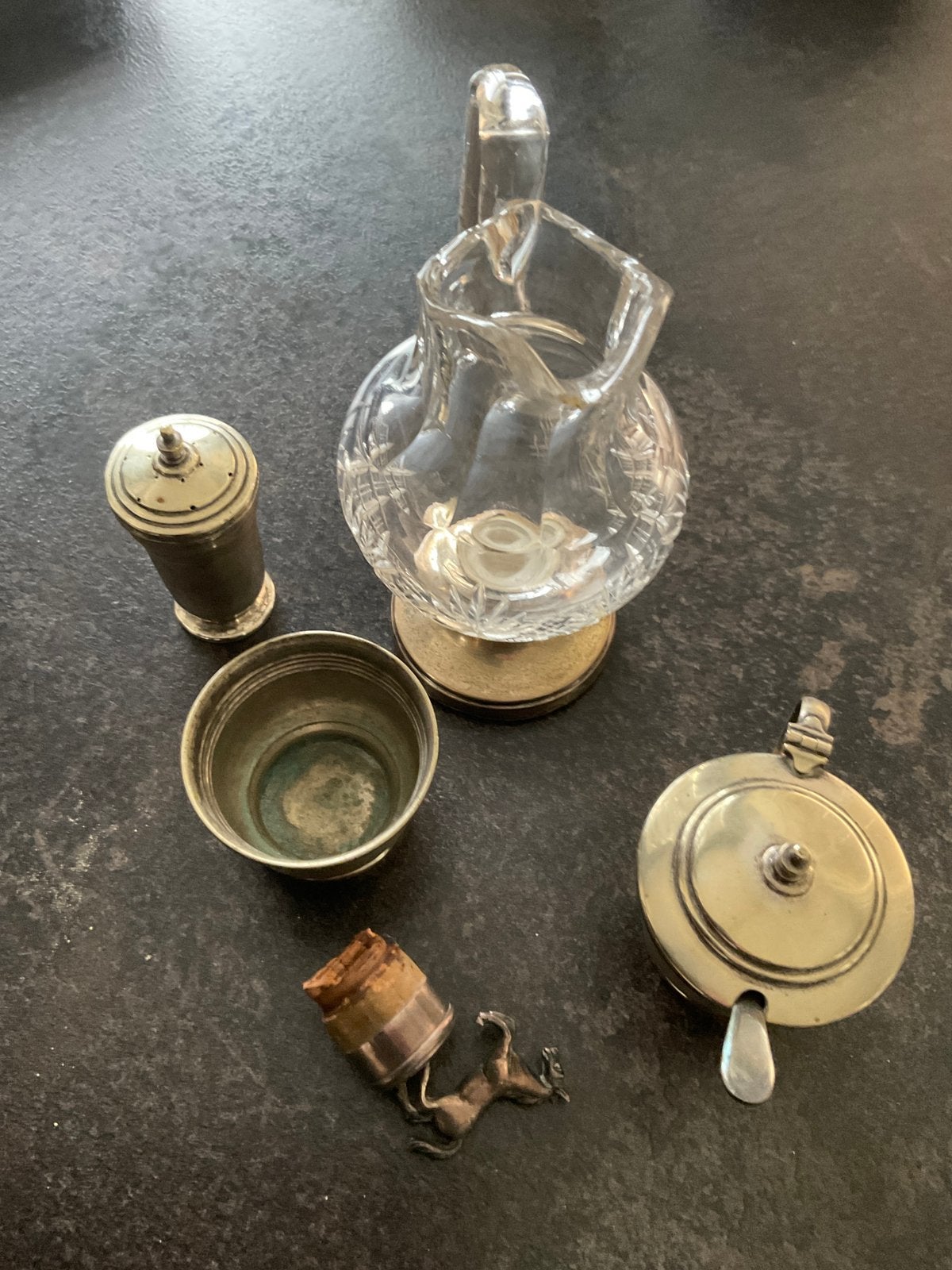 Verzilverden kleine gebruiks voorwerpen, Ophalen of Verzenden