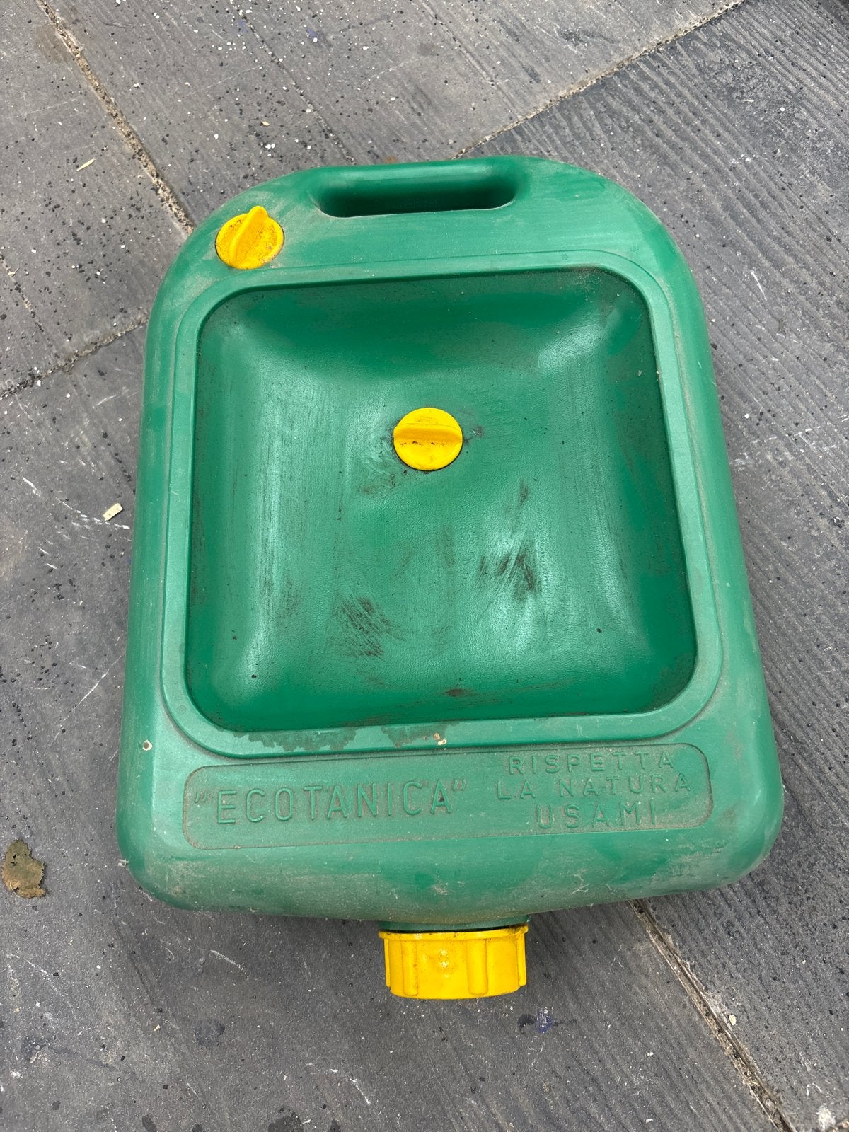 Groene Ecotanica olie opvangbak, Auto diversen, Ophalen of Verzenden