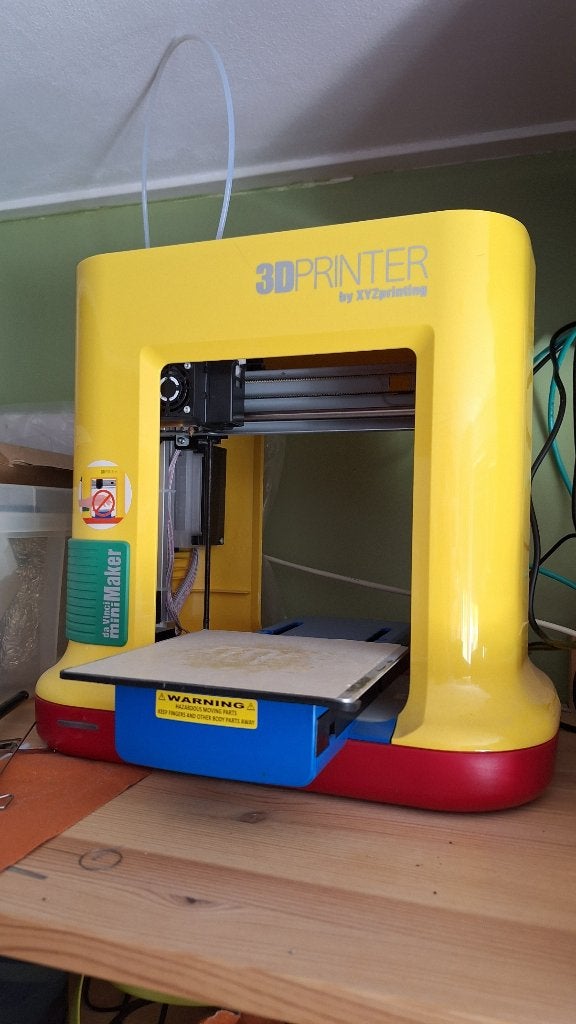 DaVinci Minimaker 3D printer, XYZprinting, Ophalen of Verzenden, Zo goed als nieuw, Filament
