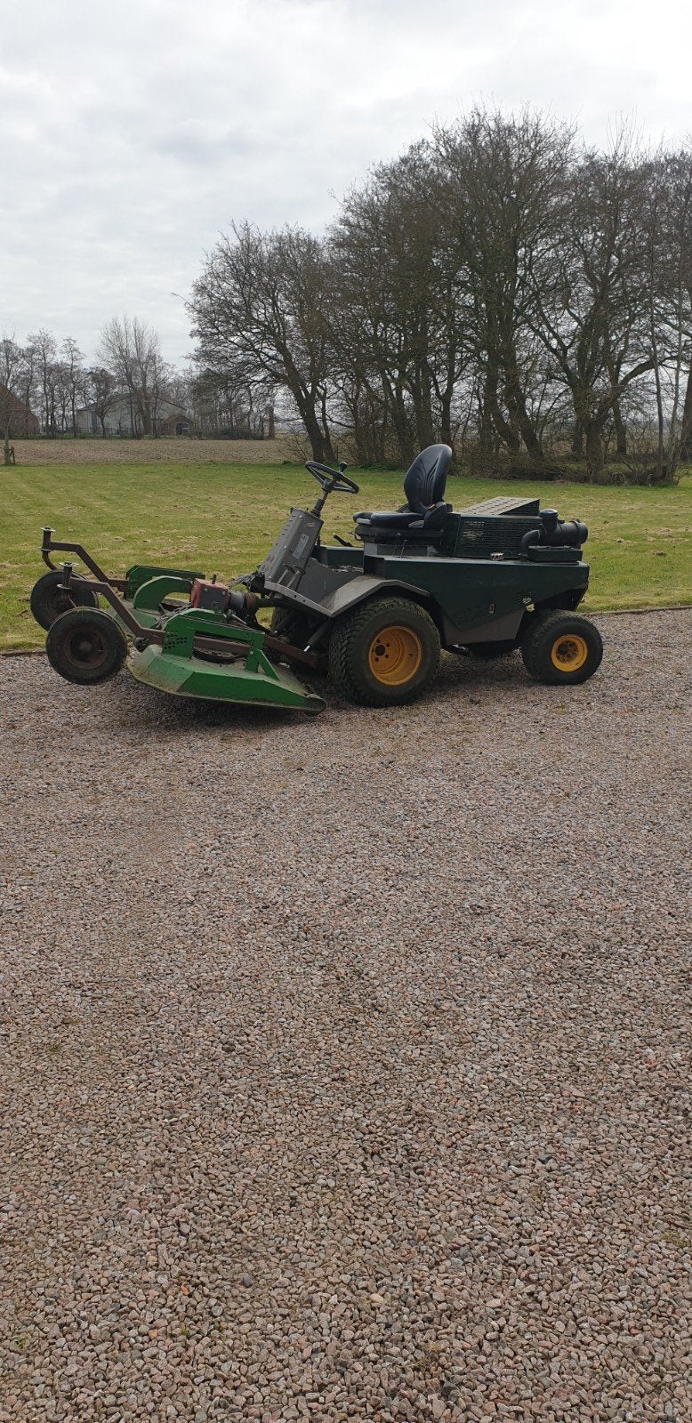 Rasant zitmaaier met Kubota motor en John Deere maaidek, Ophalen of Verzenden