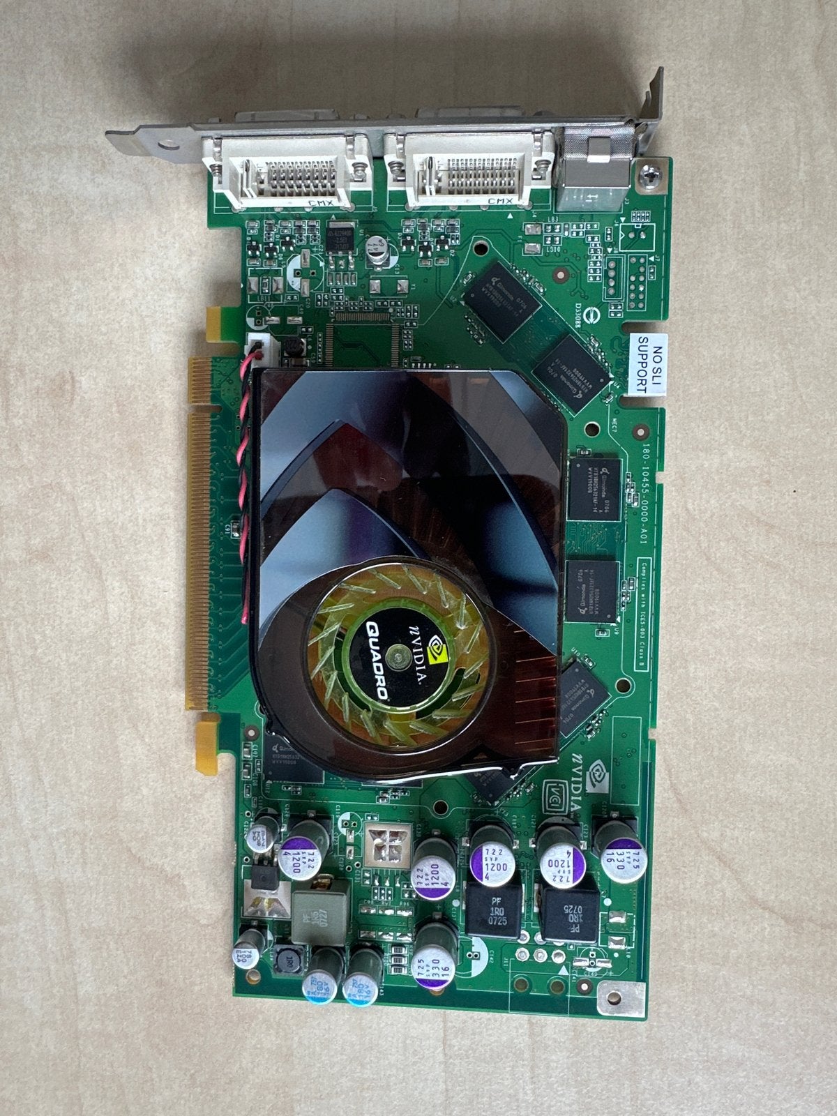 Nvidia Quadro FX 1700 Grafische Kaart, Computers en Software, Gebruikt, Ophalen of Verzenden, PCI-Express 1, GDDR2