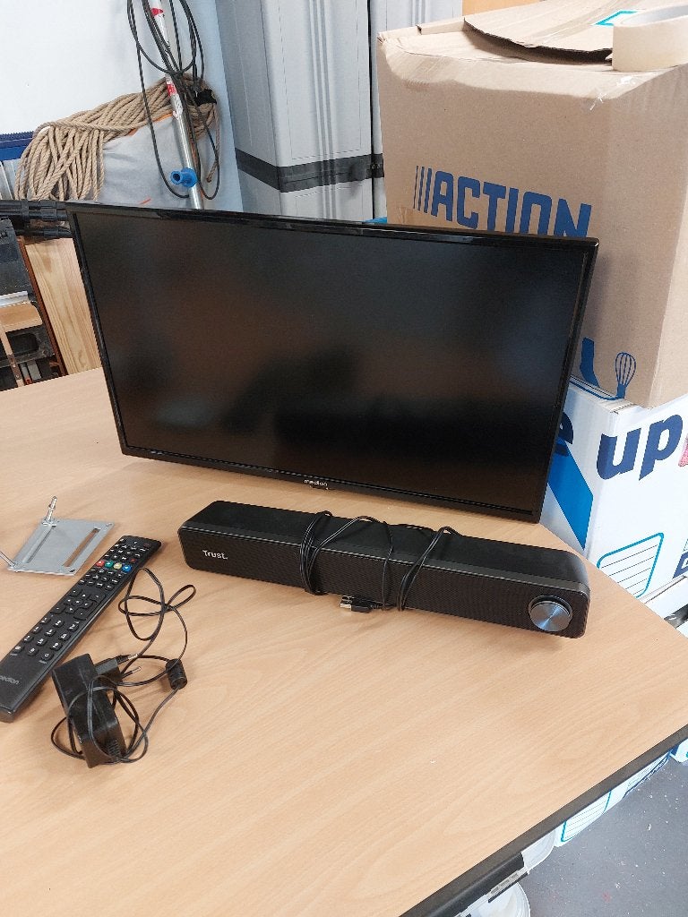TV met DVD speler te koop, Audio, Tv en Foto, LED, 50 Hz, Zo goed als nieuw, 40 tot 60 cm