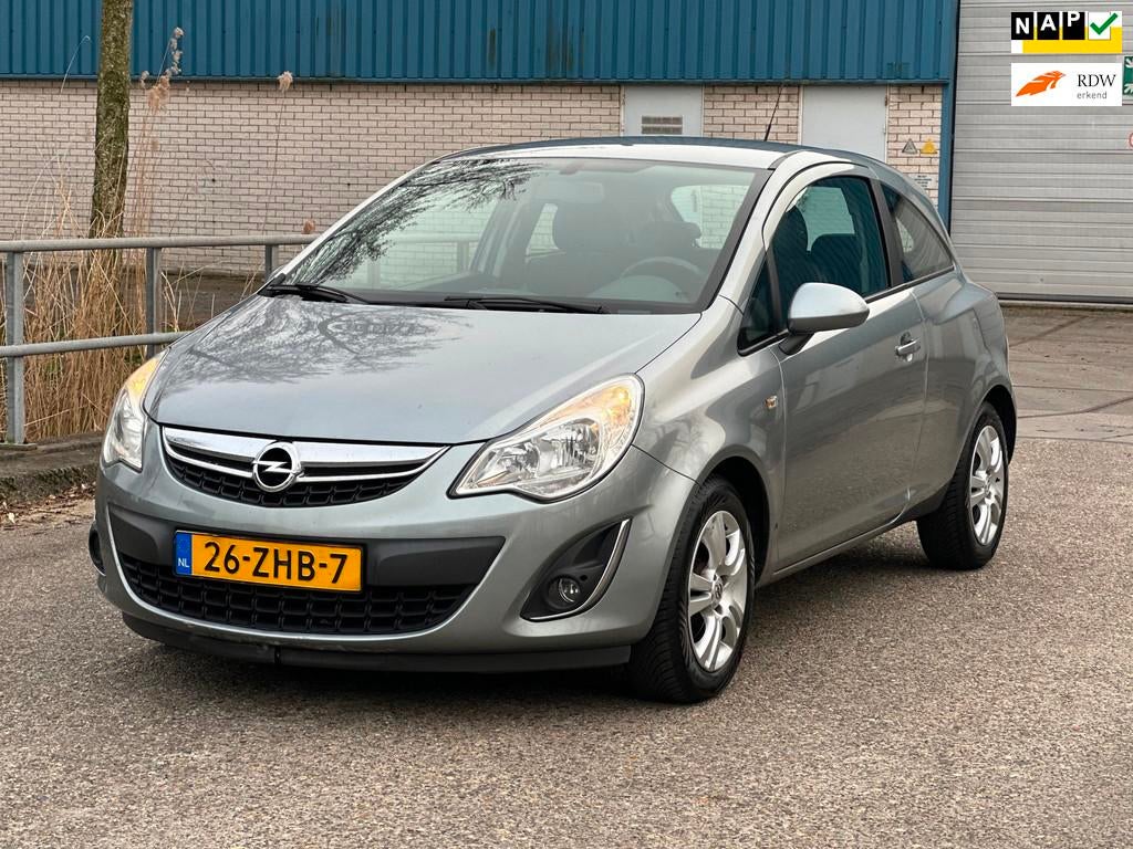 Opel Corsa 1.2 EcoFlex Anniversay Edition LPG!2012!Airco!PDC, Voorwielaandrijving, Euro 5, Gebruikt, 4 cilinders
