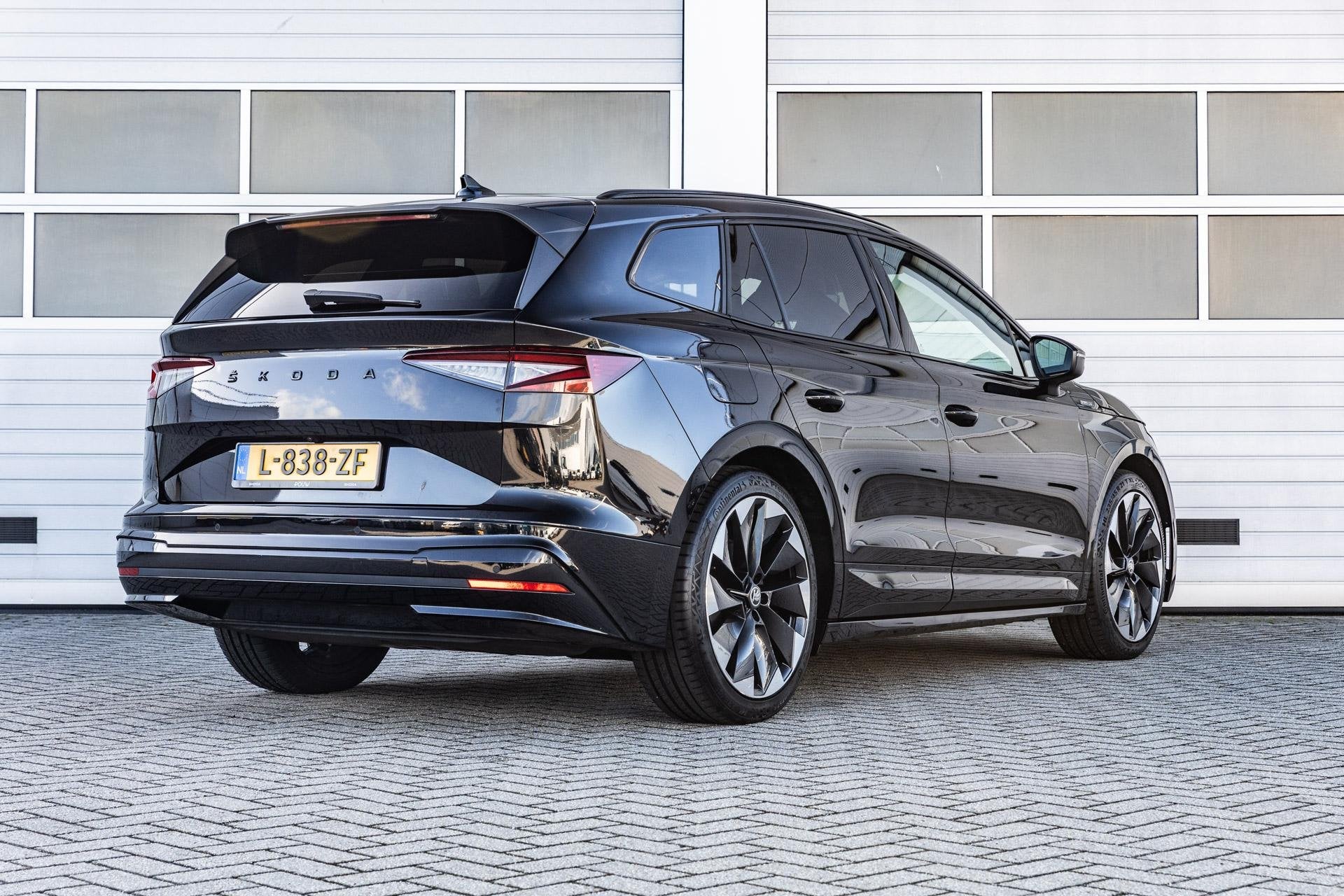 Skoda Enyaq 60 180pk Sportline | SoH 94% | Trekhaak | Achter, Auto's, Automaat, Achterwielaandrijving, Gebruikt, Leder en Stof