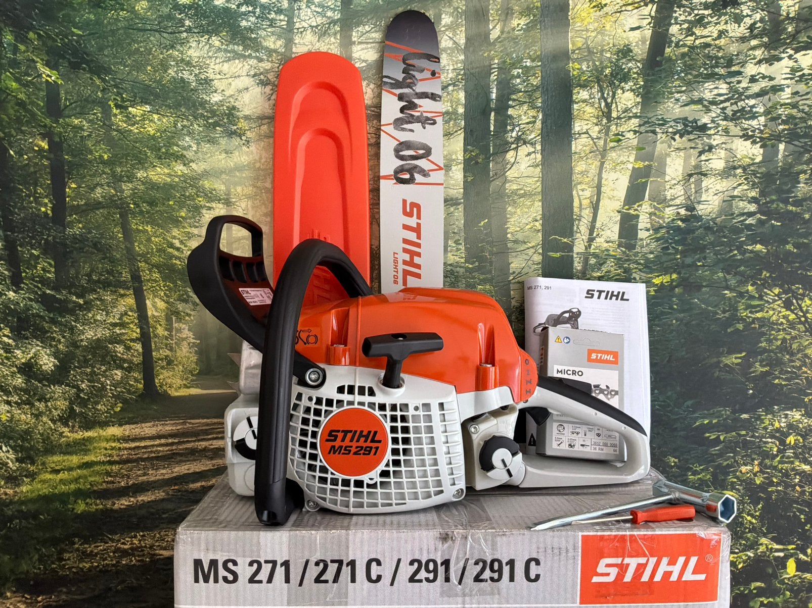 Foto 12 van Stihl MS 291 kettingzaag NIEUW