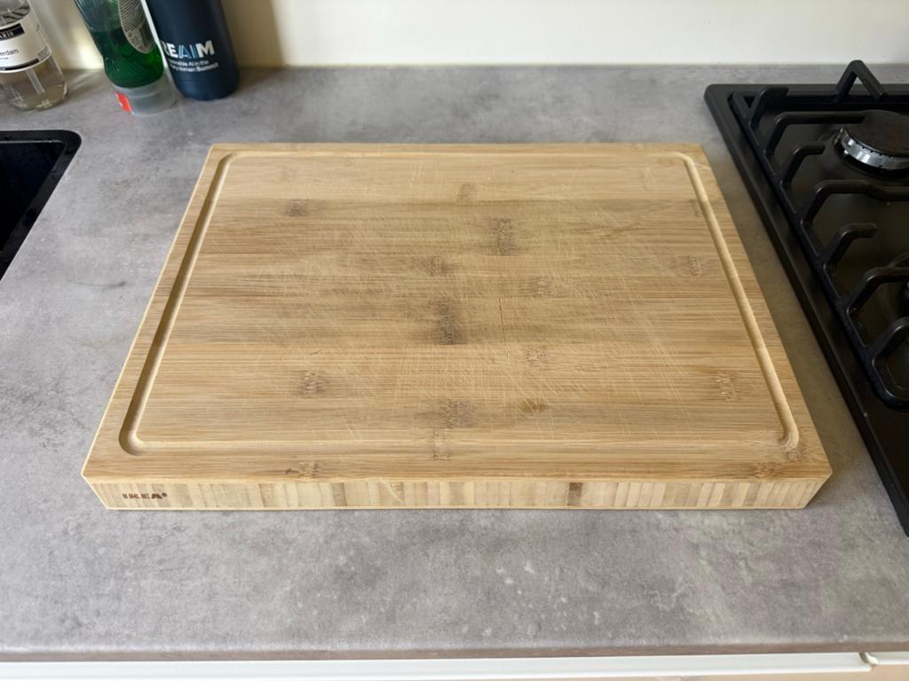 IKEA Snijplank Bamboe 45,5 x 35,5 cm, Ophalen, Gebruikt, Hout, IKEA