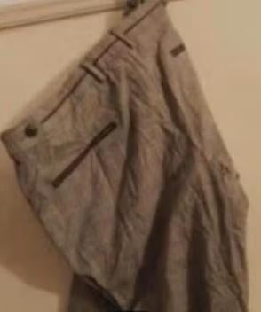 Nog bijna nieuwe ZARA Chino schotse Ruiten Pantalon W32, Verzenden, Zo goed als nieuw, Maat 48/50 (M), Beige