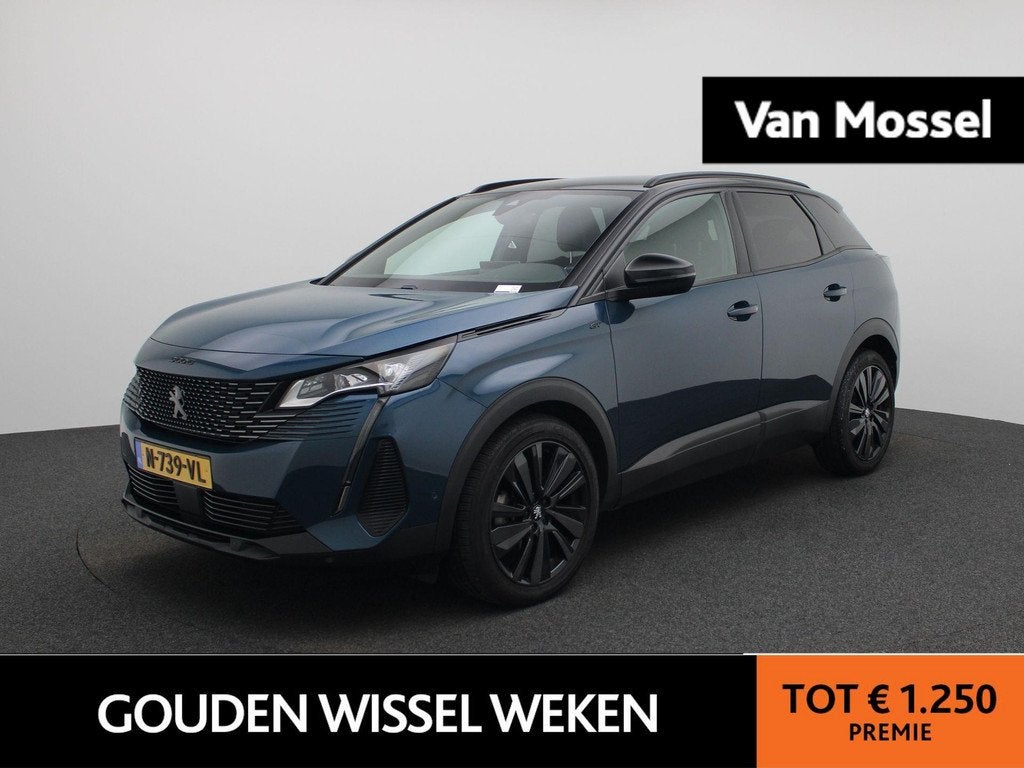Peugeot 3008 1.2 PureTech GT | Apple Carplay / Android Auto, Auto's, Peugeot, Bedrijf, Te koop, ABS, Achteruitrijcamera, Adaptieve lichten