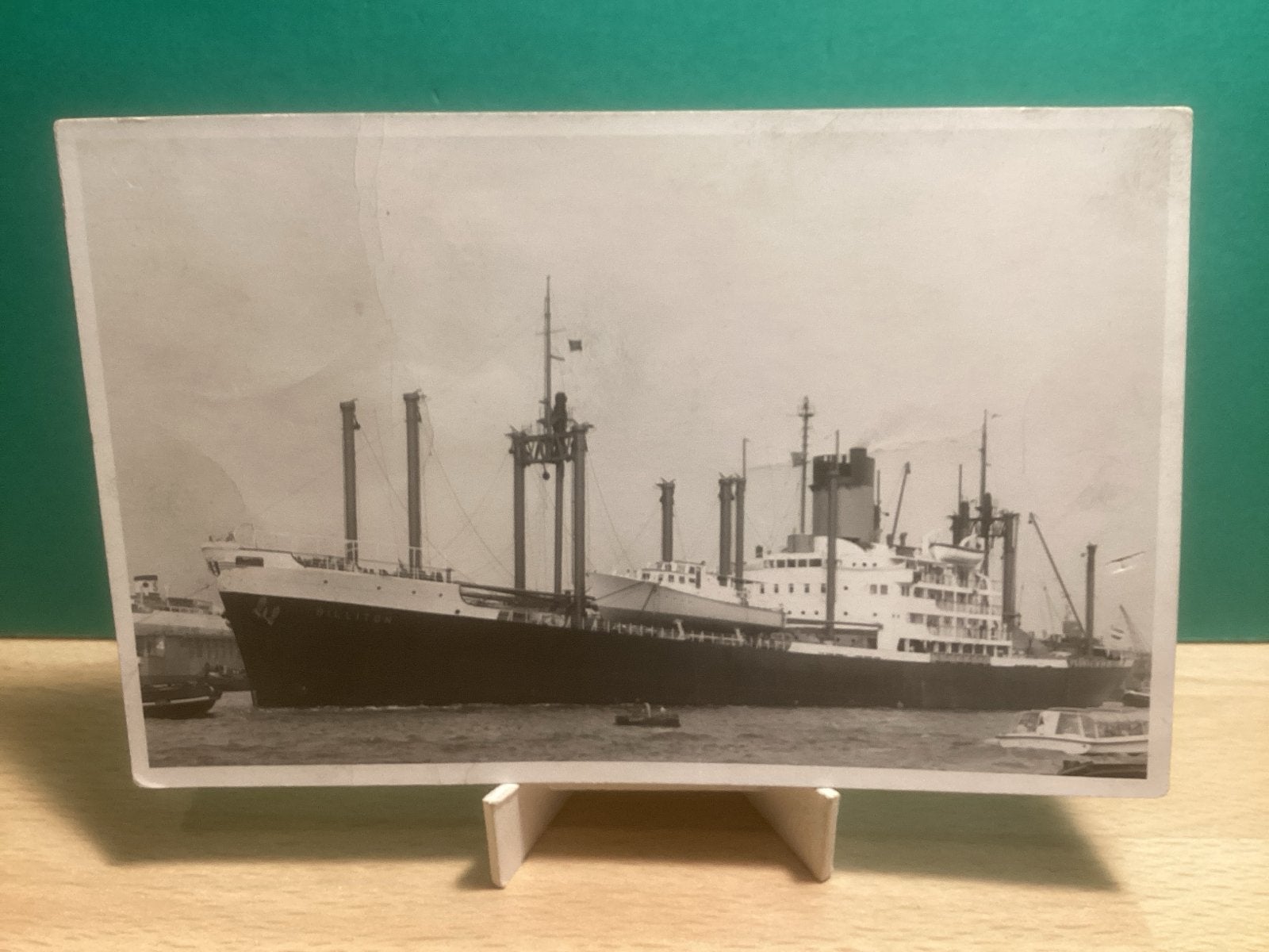 ansichtkaart SS Billiton S.M.N. 7445 B.R.T.    276, Ophalen of Verzenden, 1920 tot 1940, Ongelopen
